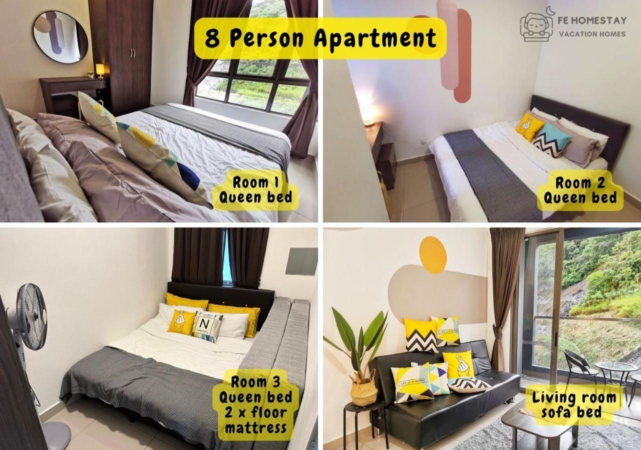 Fe Cozy Cameron Homestay Family 8 Pax 3Br Palas Horizon Brinchang 金马伦民宿 8人3房 Exterior foto
